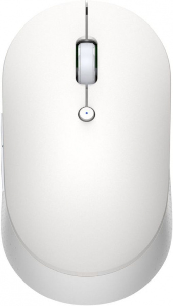 Беспроводная бесшумная мышь с двойным подключением Xiaomi Mi Mouse Silent Edition Dual Mode (белый) (WXSMSBMW02)