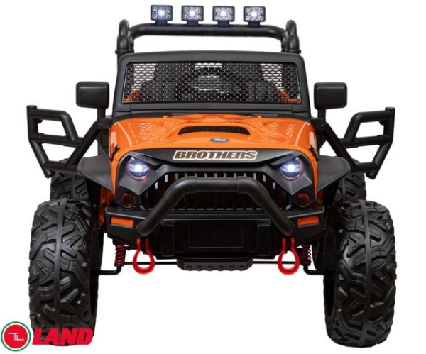 Детский электромобиль Jeep JC 666 24V Оранжевый