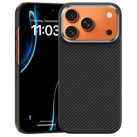 Чехол BENKS Armor Air 600D Phone Case Built Kevlar For Ip 17 Pro Max Black