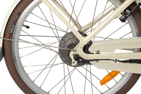Электровелосипед Benelli City Classica Café 24 (Белый-3231)
