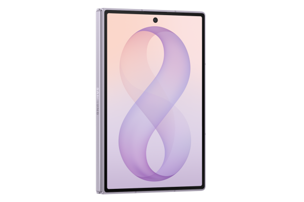 Смартфон Samsung Galaxy Z Fold 8 12/256Gb (2026) Lavender, лавандовый — на белом фоне
