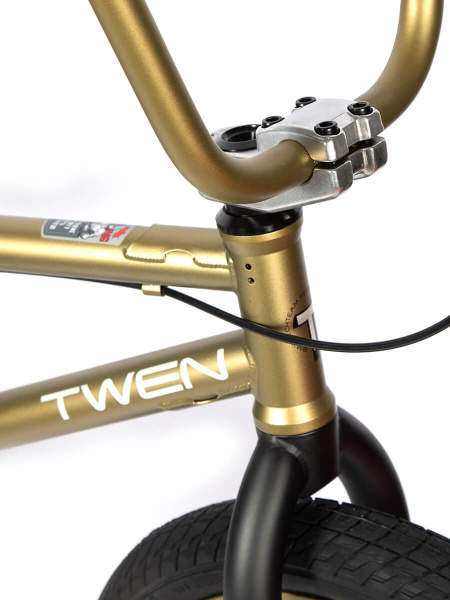 Велосипед TechTeam BMX TT Twen 20"х21" 2020 Gold