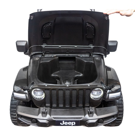 Детский электромобиль Джип Jeep Rubicon DK-JWR555 черный