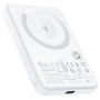 Портативный аккумулятор AceFast Magnetic M25 5000mAh White