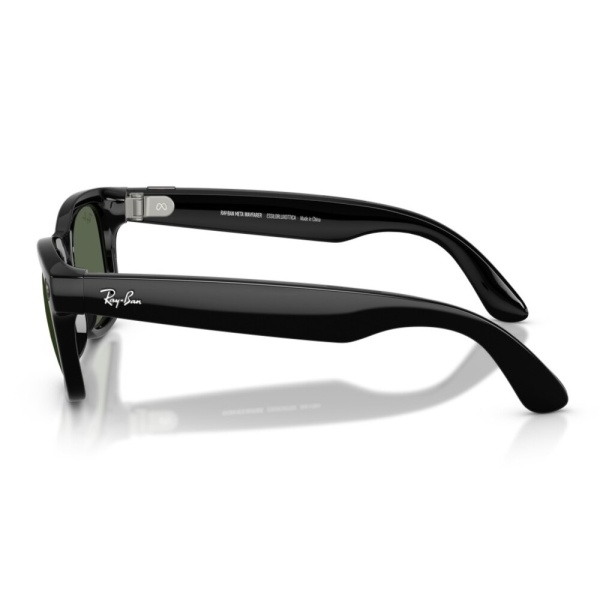 Ray‑Ban Meta Wayfarer Gen 2 RW4012 Shiny Black / G-15 Green, 50–22