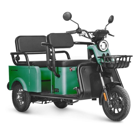 Электротрицикл Wanshida LC-F150 60V 1000Вт (Зеленый-3078)
