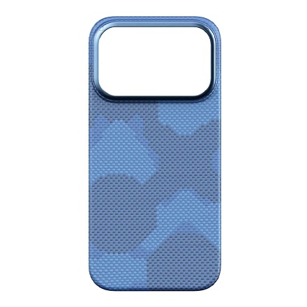 Чехол Momax Aramid Magnetic case IP 17 Pro Max Blue