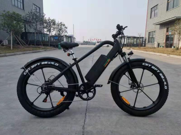 Электровелосипед GreenCamel Хищник (R26FAT 500W 48V 10Ah) Алюм, 6скор Черный
