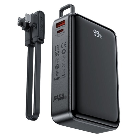 Внешний аккумулятор AceFast M4 67W 20000mAh Black