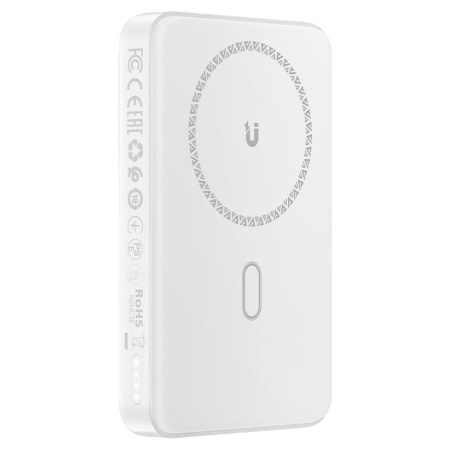 Внешний аккумулятор с MagSafe AceFast M6 20W 10000mAh White