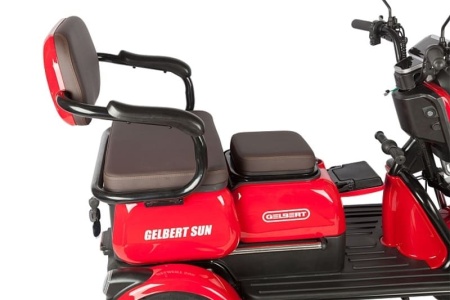 Электротрицикл Rutrike Gelbert Sun 48V/60V 650Вт (Фиолетово-белый-3060)