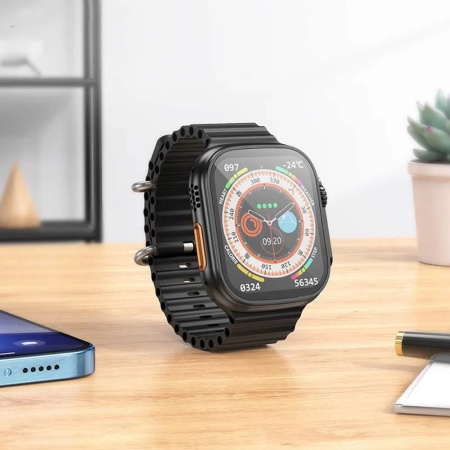 Умные смарт-часы Borofone BD3 ULTRA 49mm (Black)