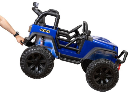 Детский электромобиль Jeep JC 666 24V Синий краска