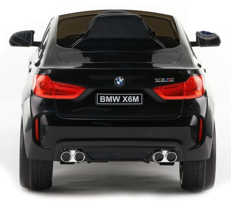 Детский Электромобиль Джип BMW X6M mini Черный (JJ2199 Ч)