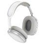 Беспроводные наушники накладные Borofone BO22 Plus Elegant, Bluetooth, 800 мАч, серебристый