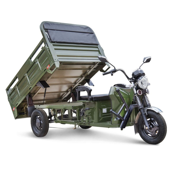 Грузовой электротрицикл Rutrike D4 NEXT 1800 60V1500W Зеленый
