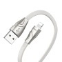 Кабель USB Hoco U57 USB - Lightning 3.0A 1.2m белый