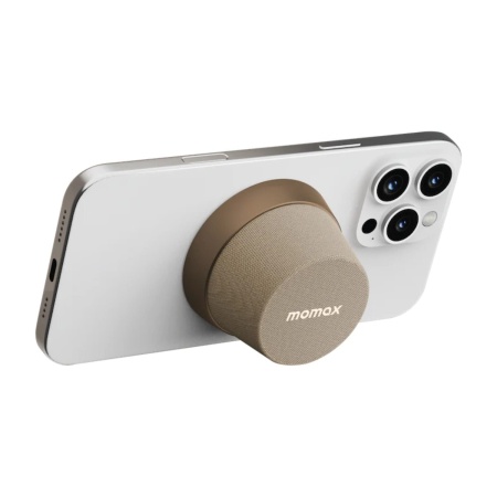 Портативная колонка MOMAX 1-Vibe Go Snap&Go (BS6HKL2) Gold