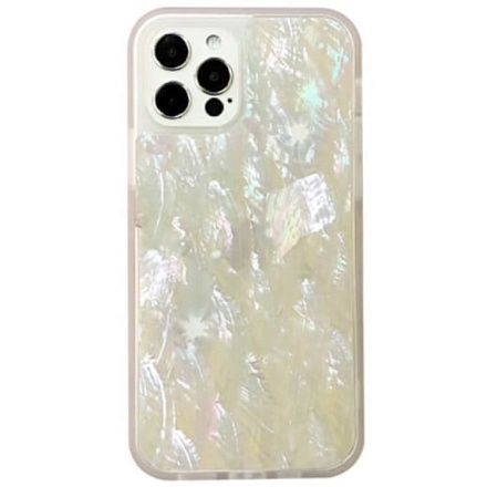 Чехол накладка K-Doo Seashell для iPhone 13 white