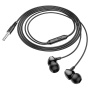 Проводные наушники Hoco M94 universal, Jack 3.5mm, 1.2 м, черный