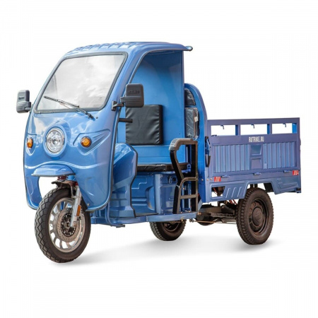 Грузовой электротрицикл Rutrike Гермес Pro 1500 72V2200W (Серый-2812)