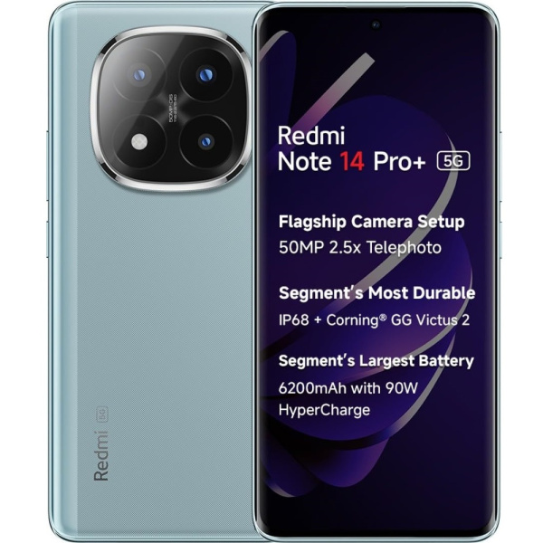 Смартфон Xiaomi Redmi Note 14 Pro+ 12/512 ГБ Frost Blue 5G