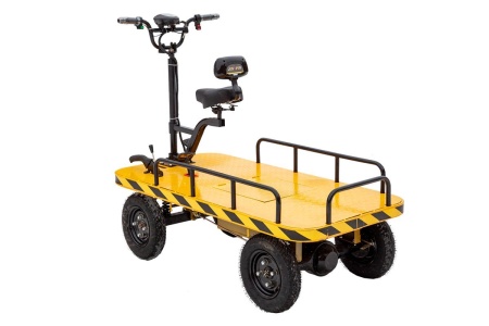 Платформенная тележка электрическая Rutrike СКЛАД 1500