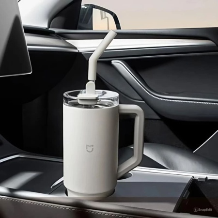 Термокружка Mijia Sippy Cup (MJXGB01RM) 1Л White