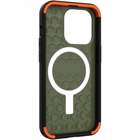 Чехол с поддержкой MAGSAFE Uag Civilian для iPhone 14 6.1", цвет оливковый (Olive Drab)