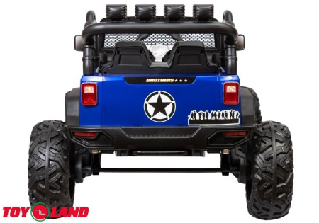 Детский электромобиль Jeep JC 666 24V Синий краска