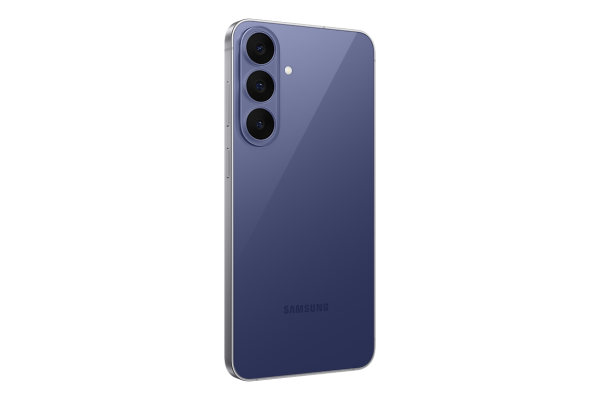 Смартфон Samsung Galaxy S26 FE 8/256GB Blueberry (SM-S741B/DS) (ЮАР) — вид спереди и сзади