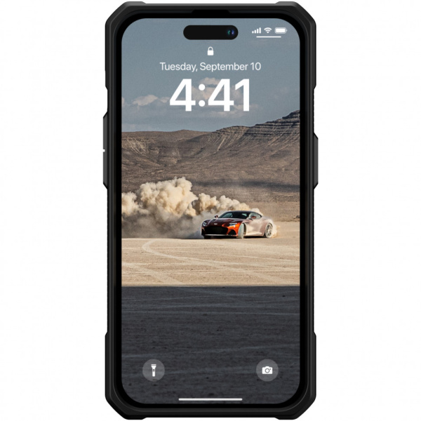 Чехол Uag Monarch для iPhone 14 6.1" Pro, цвет карбон (Carbon Fiber)