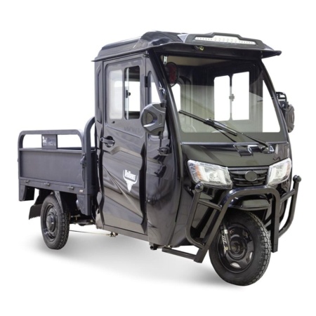 Грузовой электротрицикл Rutrike КАРГО Кабина Универсал 1500 60V1000W (Зеленый-2905)