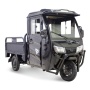 Грузовой электротрицикл Rutrike КАРГО Кабина Универсал 1500 60V1000W (Зеленый-2905)