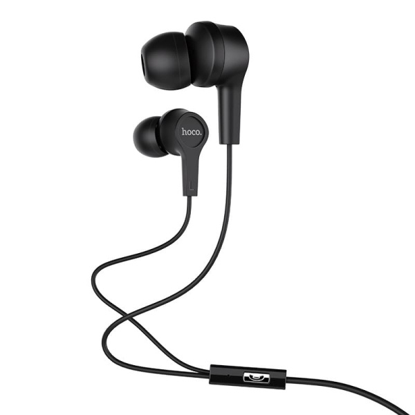 Проводные наушники HOCO M50 Daintiness, Jack 3.5mm, 1.2 м, черный