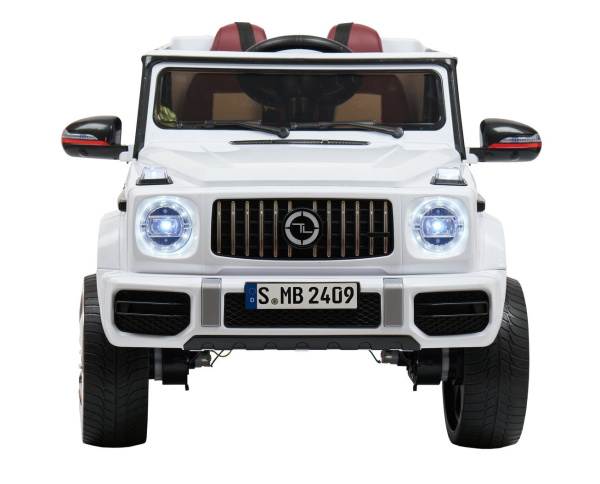 Детский электромобиль Mercedes-Benz G63 (высокая дверь) 4x4 YHH2409 Белый