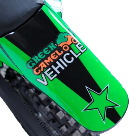 Электропитбайк GreenCamel Питбайк (DB500 48V 1500W R14/R12) Зеленый