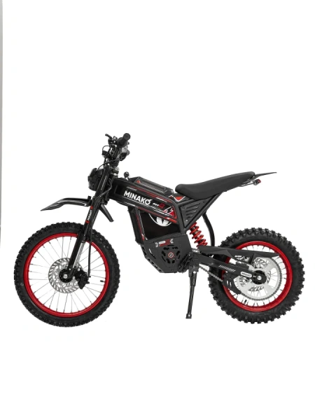Электропитбайк Minako Pit R 60V 23Ah — Красный