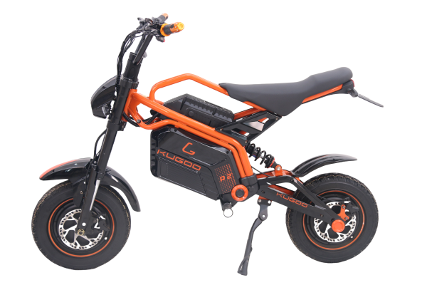 Электропитбайк Kugoo R2 Черно-оранжевый