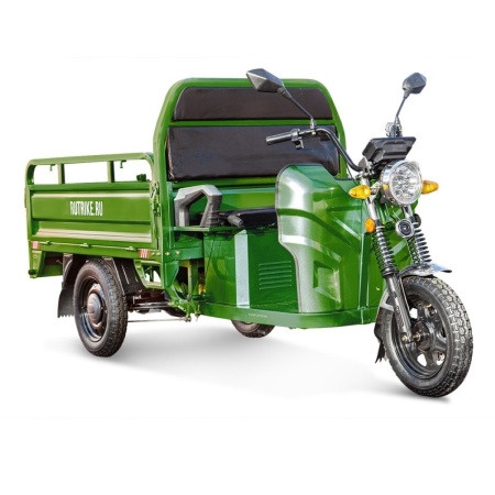 Грузовой электротрицикл Rutrike Мастер 1500 60V1000W (Темно-зеленый-2792)