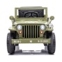 Детский электромобиль Джип Jeep Willys Mini 2628 Оливковый