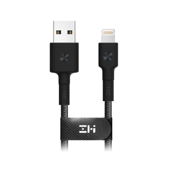 Кабель USB/Lightning Xiaomi ZMI MFi 30 см (AL823) (Black)