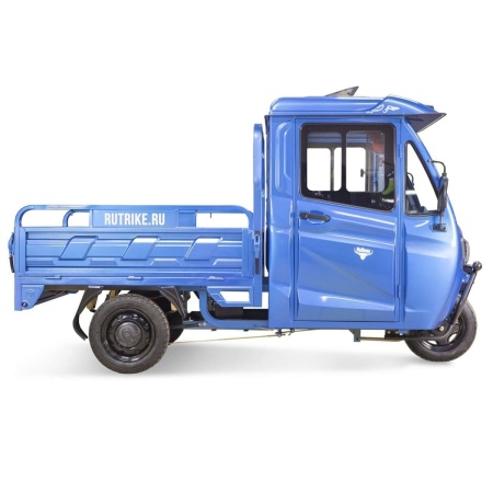 Грузовой электротрицикл Rutrike КАРГО Кабина обогрев 1500 60V1000W (Черный-2850)