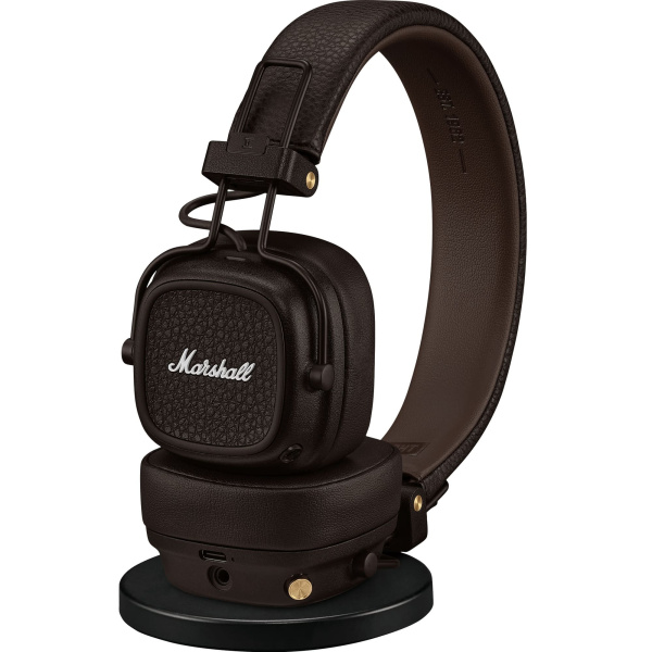 Беспроводные накладные наушники Marshall Major V Brown
