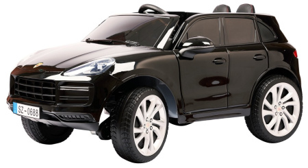 Детский электромобиль Джип Porsche Cayenne YPD7496 4x4 Черный краска