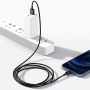 Кабель USB BASEUS Superior Series Fast Charging, USB - Lightning, 2.4А, 1 м, Черный (CALYS-A01)