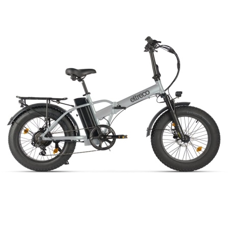 Электровелосипед Eltreco CYBER PRO (Серебристый матовый-3173)