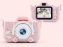 Детский фотоаппарат с двумя камерами Little Photographer X5C Розовый