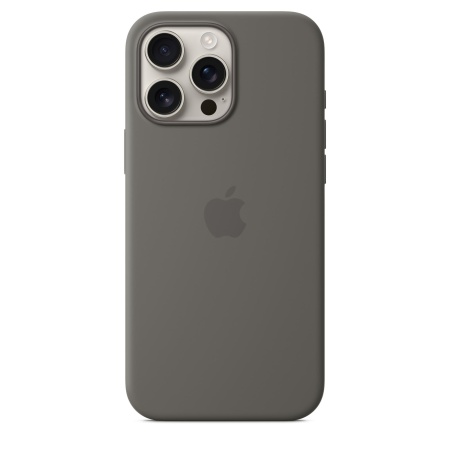 Чехол Silicone Case MagSafe Iphone 16 Pro Max Stone Gray