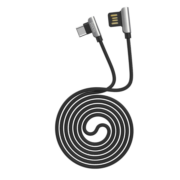 Кабель Hoco 1,2 м U42 (USB - Type-C) Black